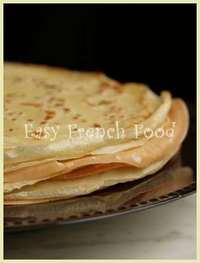 French recipes crepes