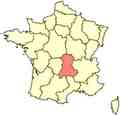 Auvergne map