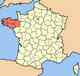 Bretagne map
