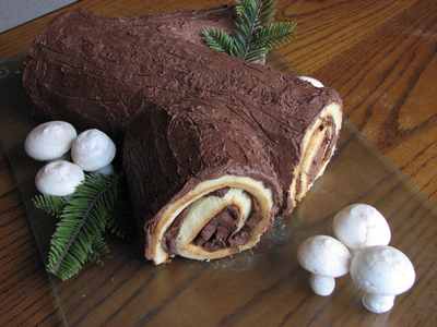 buche de noel from a reader