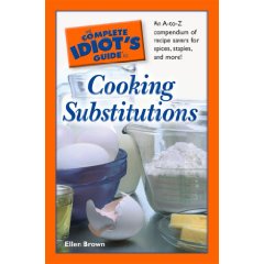 cooking substituitons cookbook