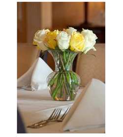 flowers on table flowers on table