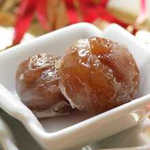 french christmas treats candied chestnuts