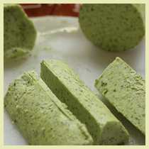 frozen herb butter