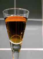 glass of liqueur glass of liqueur