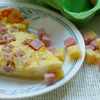 ham and cheese quiche