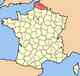 Nord-Pas-de-Calis map