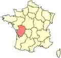 Poitou Charentes map