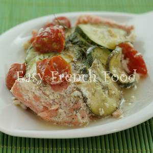 salmon en papillote