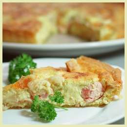 Salmon Quiche Recipe