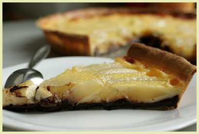 tarte choco poire