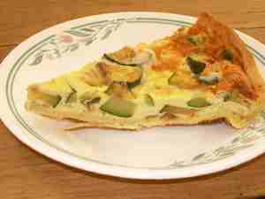 vegetarian quiche