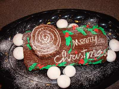 yule log cake recipe reader photo