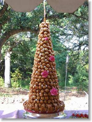 Croquembouche - Cream Puff Cake